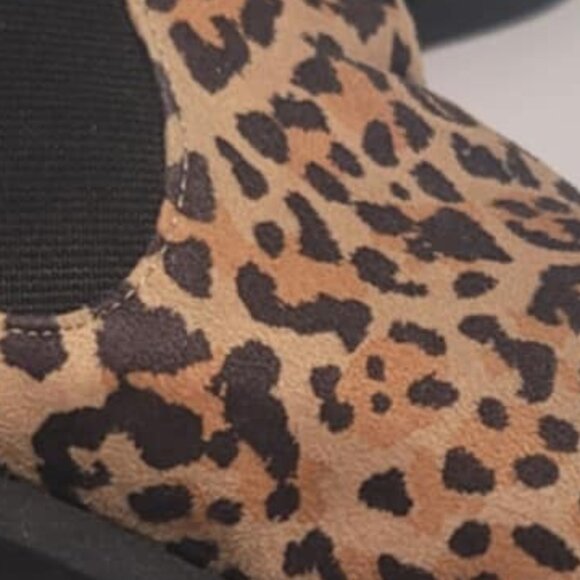 Leopard Print Ankle Boots - Picture 3 of 3